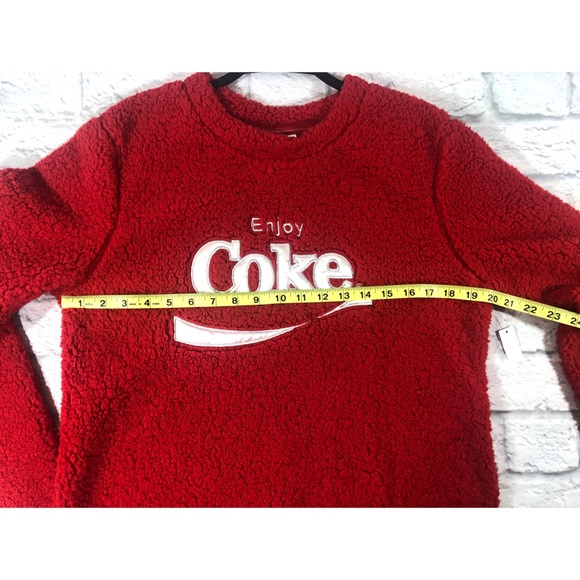 Coca-Cola-Enjoy Coke Fleece Sweater Sleepwear - Picture 3 of 6